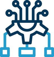 Automated Solutions Vector Icon Design