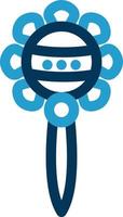 Rattle Vector Icon Design