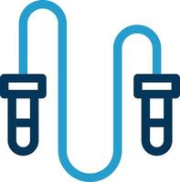 Jumping Rope Vector Icon Design