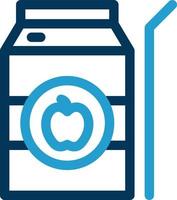 Apple Juice Vector Icon Design