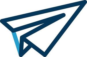 Paper Plane Vector Icon Design