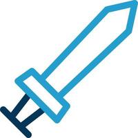 Game Sword Vector Icon Design