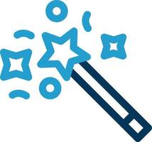 Magic Wand Vector Icon Design