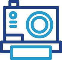 Instant Camera Vector Icon Design