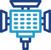 Led Camera Vector Icon Design