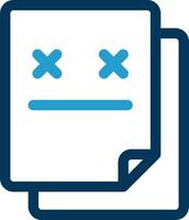 Error Vector Icon Design