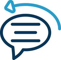 Auto Reply Vector Icon Design