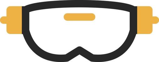 VR Glasses Vector Icon Design