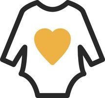 Baby Clothes Vector Icon Design