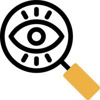 Observation Vector Icon Design