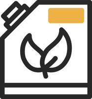 Biofuel Can Vector Icon Design