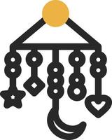 Baby Mobile Vector Icon Design