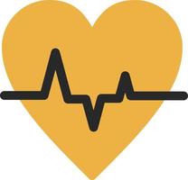 diseño de icono de vector de cardiología