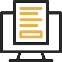 Predictive Analytics Vector Icon Design
