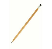 wooden pencil isolated photo