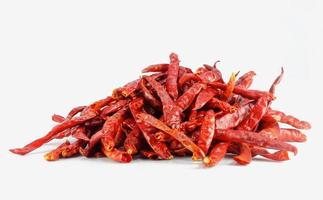 pile of dry chili for cooking photo