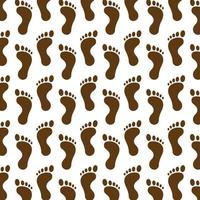 footprints symbol background vector