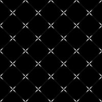 Seamless pattern geometric polka dot and diamond monochrome tone black background, tile pattern, striped shirt. vector