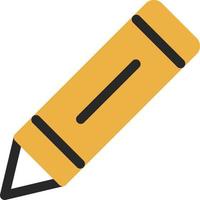 Crayon Vector Icon Design