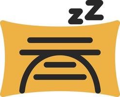 Baby Pillow Vector Icon Design