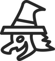 Witch Vector Icon Design