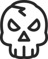 Skull Vector Icon Design