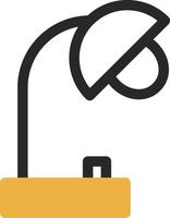 Desk Lamp Vector Icon Design