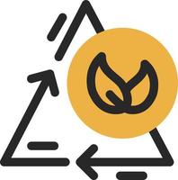 Zero Emission Vector Icon Design