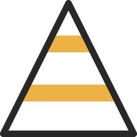Pyramid Vector Icon Design