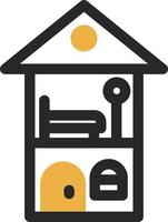 Dolls House Vector Icon Design