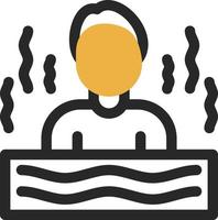 Sauna Vector Icon Design