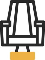 Gaming Chair Vector Icon Design