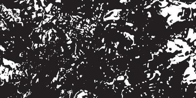 textura de superposición envejecida, fondo de grunge abstracto en blanco y negro, suciedad vectorial envejecida, textura de astillas, grietas, rasguños, desgastes, polvo, suciedad. vector