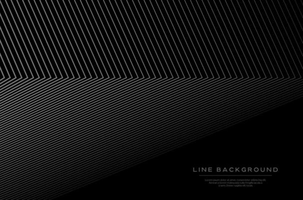 Modern black lines abstract background. Minimalist technology line wallpaper template.