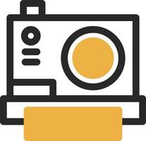 Instant Camera Vector Icon Design