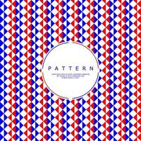 Triangle shapes abstract seamless pattern design. Modern basic shape pattern vector. vector