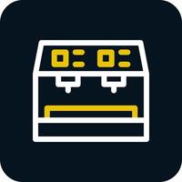 Coffee Machine Vector Icon Design