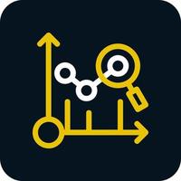 Predictive Analytics Vector Icon Design