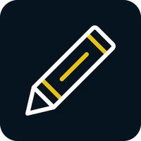 Crayon Vector Icon Design