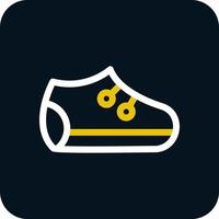 diseño de icono de vector de zapatos de bebé