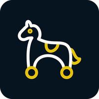 Toy Horse Vector Icon Design