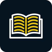 Open Book Vector Icon Design