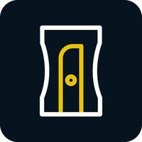 Pencil Sharpener Vector Icon Design