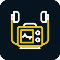 Defibrillator Vector Icon Design