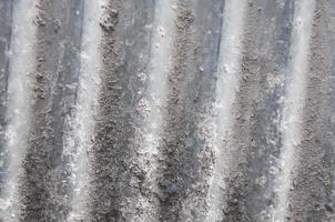 old Zinc with white cracked paint mortar texture and background photo