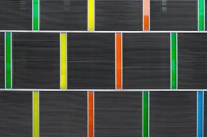 modern pattern building and background with bright colors, abstract for background photo