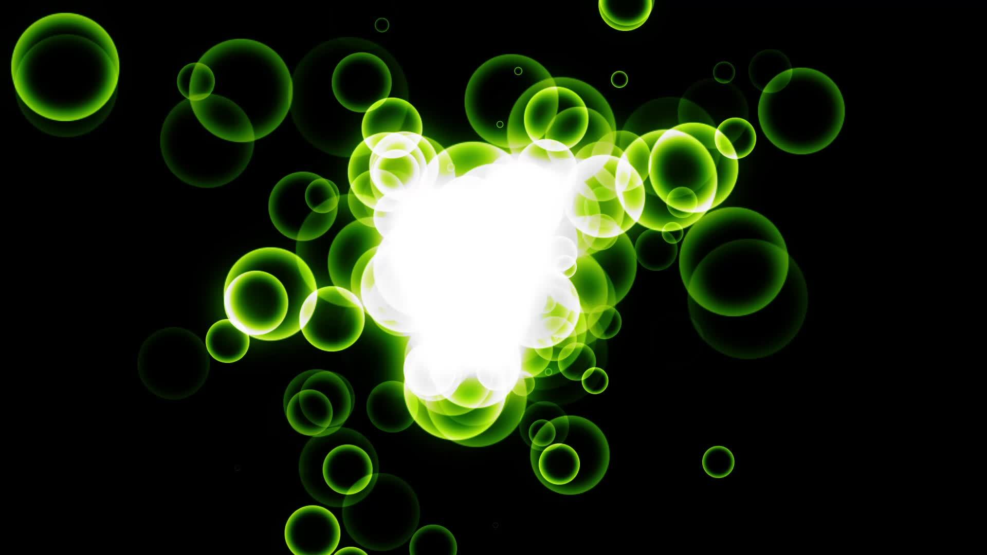 Green bubble particle 20120272 Stock Video at Vecteezy