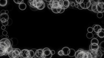 blanco burbuja partícula video