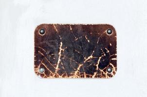 old rusty plate grunge metal plate abstract background photo