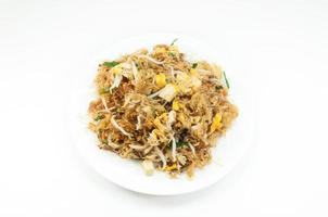 vermicelli Pad Thai, Thailand's national dishes,  Thai style noodles photo